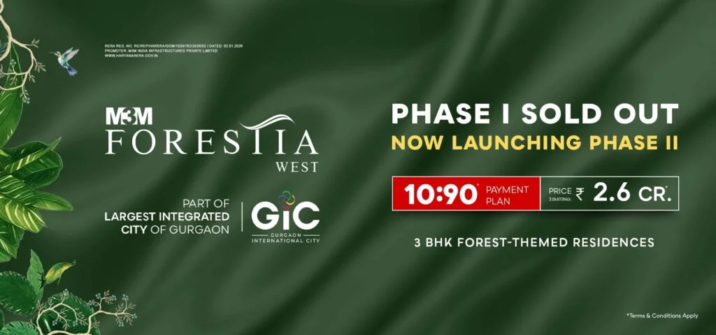 Read more about the article M3M Forestia Manesar Gurugram – A Perfect Blend of Luxury and Nature